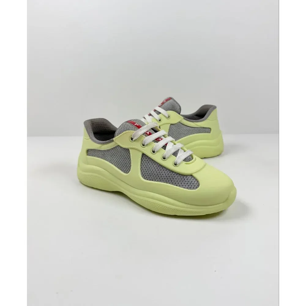 Size 37/7 - Prada Americas Cup Lime Green Women’s
